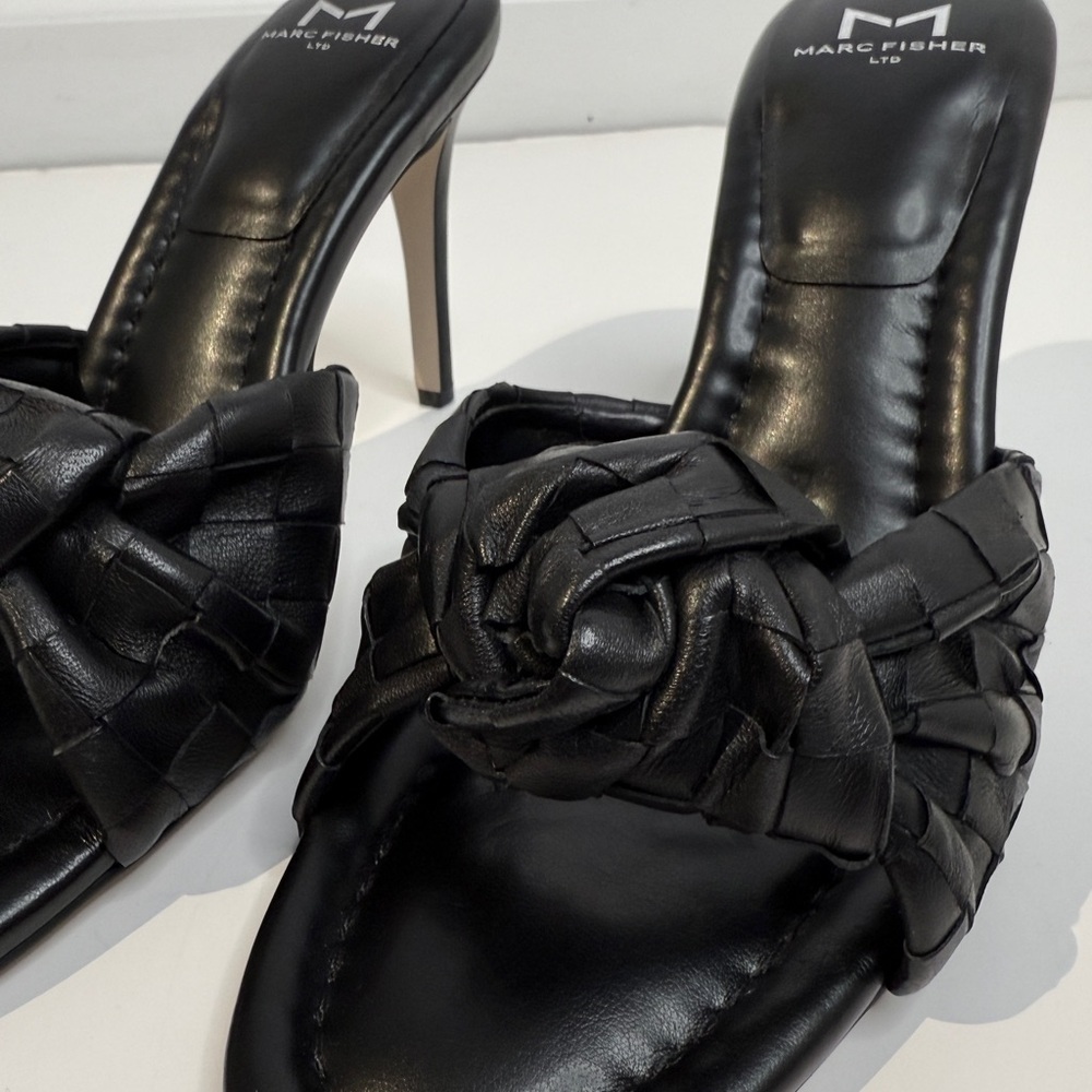 Marc Fisher Janna black heels size 8 - Picture 2 of 9